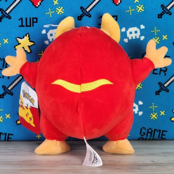 Jazwares Pokemon Darumaka 8" UltraSoft Collectible Video Game Plush NWT - Picture 2 of 7